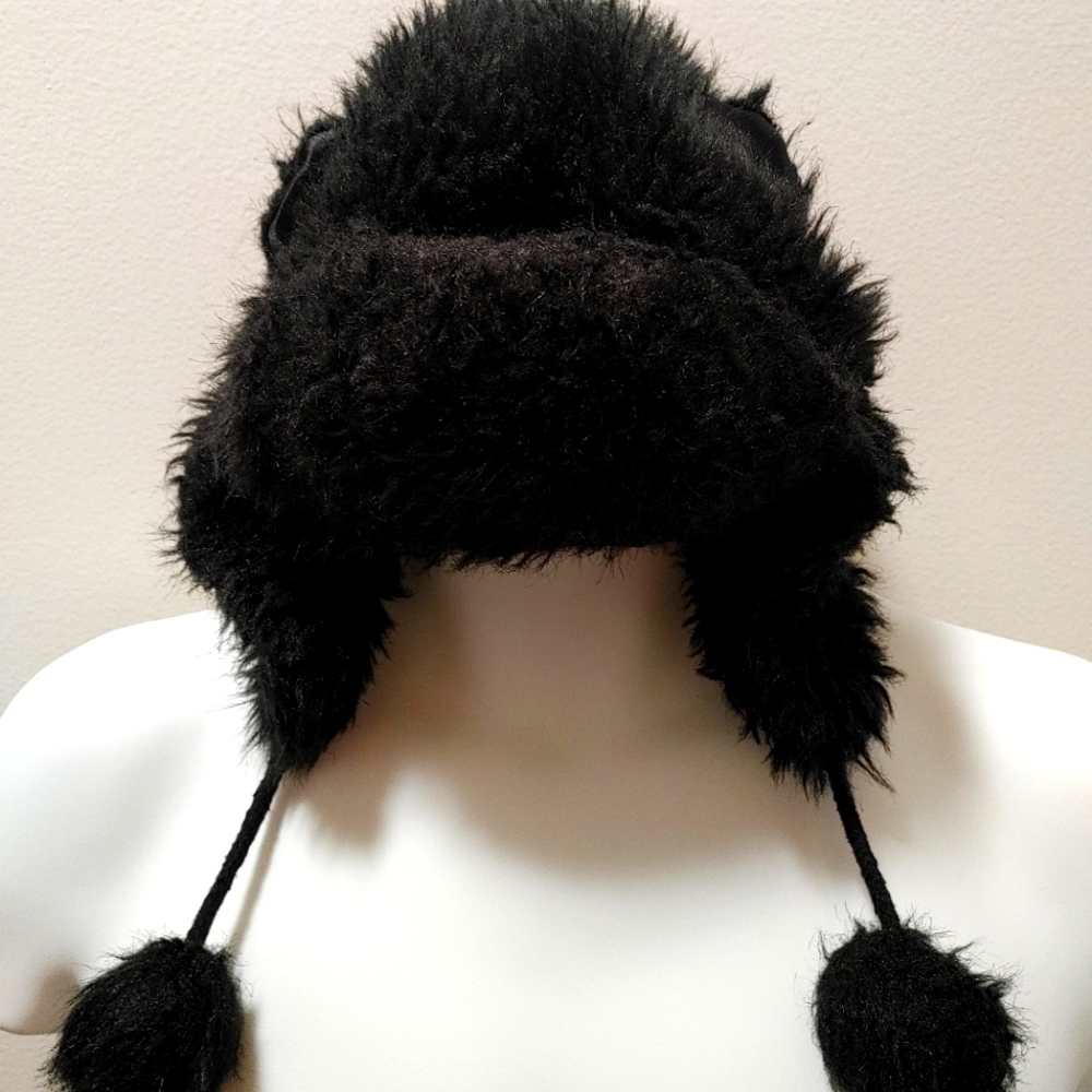 Faux Fur Bear Trapper Hat